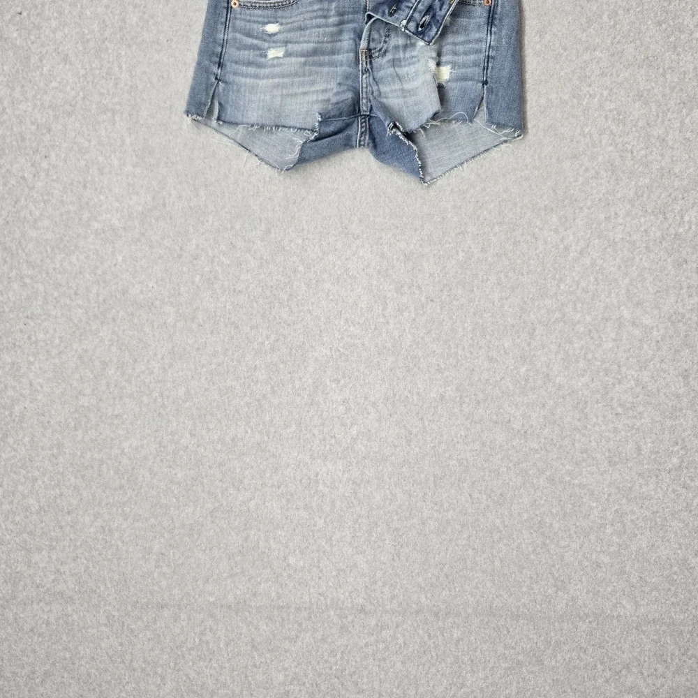 Abercrombie & Fitch Women Shorts 24 Blue Denim Jean Shorts The A&F NWT